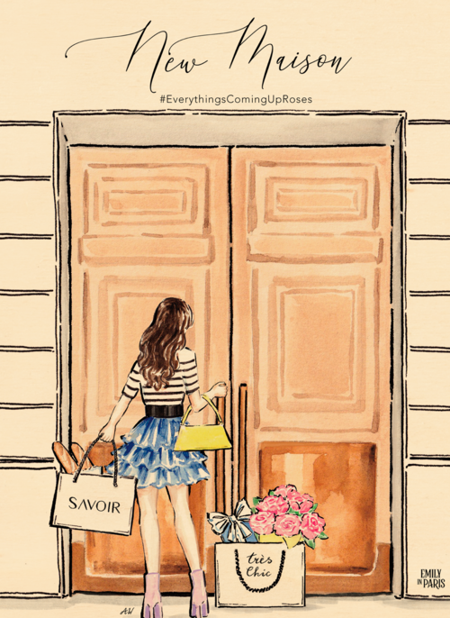 Houten Kaart | New Maison Emily In Paris X Anna Wijnands