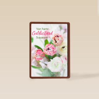 van harte gefeliciteerd bloemen