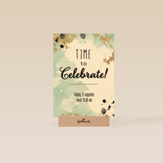 watercolor celebrate