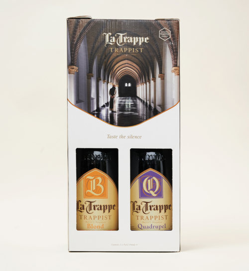 La Trappe Bier Cadeauset Blond en Quadruppel