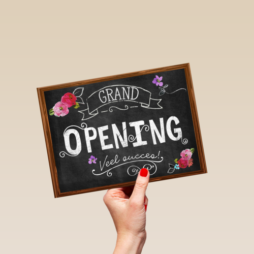 lijst grand opening