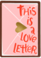 This is a love letter