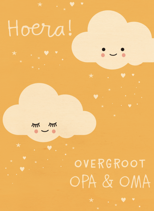 Hoera overgroot opa en oma