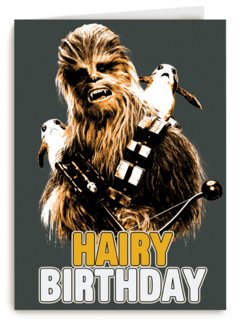 Star Wars Chewbacca Hairy Birthday