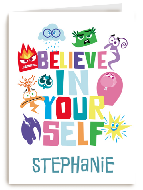Disney Inside Out Believe In Yourself