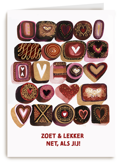 Kaart Hallmark | Valentijn | Valentijn Zoet En Lekker