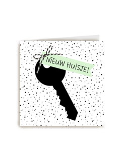 sleutel van een nieuw huisje