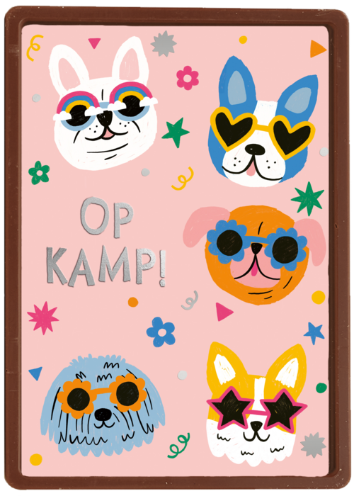Kaart Hallmark | Op Kamp | Op Kamp Hondjes