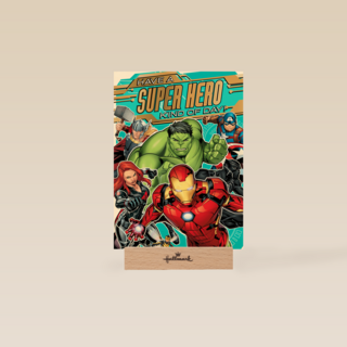 Avengers verjaardagskaart superhero