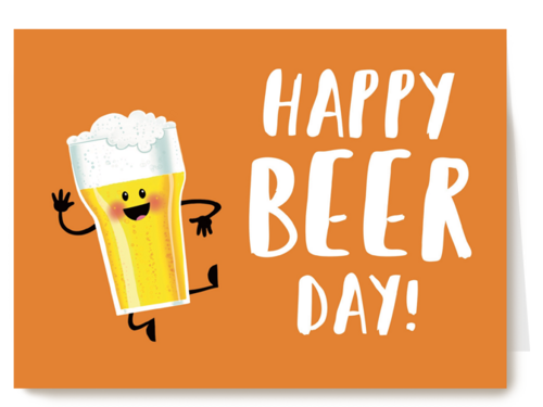Verjaardagskaart Hallmark | Happy Beer Day Buddy