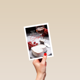 Valentijn zin in een wijntje