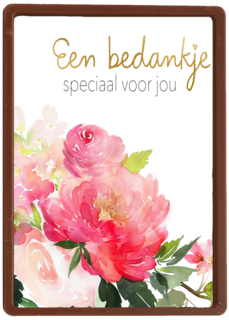 bedanktkaart een bedankje speciaal voor jou