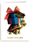 folio sorry its late turtle with present