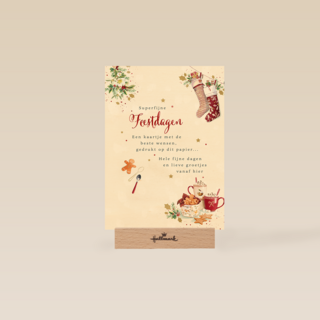 Superfijne feestdagen gingerbread