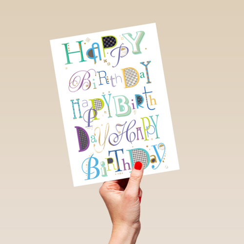 verjaardag kaart man klassiek happy birthday turnowsky