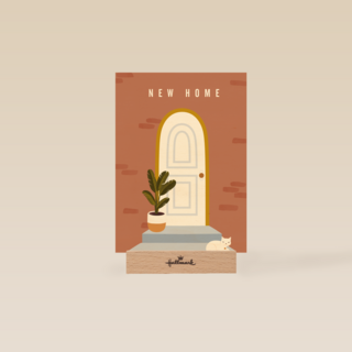 verhuisdkaart new home white kat