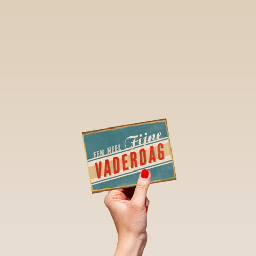 vaderdag kaart klassiek een heel fijne vaderdag