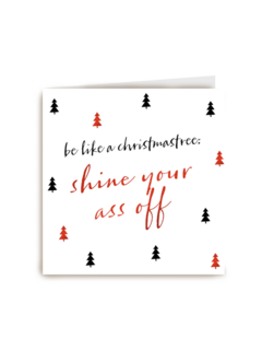 Kerstkaart grappig Be like a Christmastree