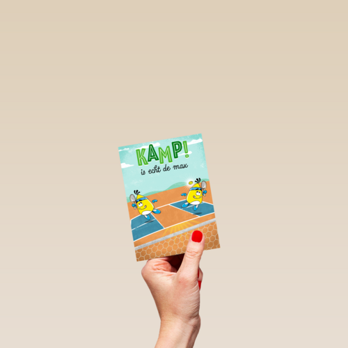 Sporta kaart Kamp is echt de max