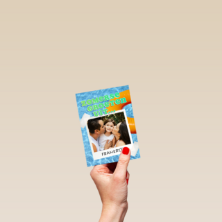 Zomer groeten uit zwembad