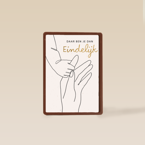 Daar ben je dan eindelijk