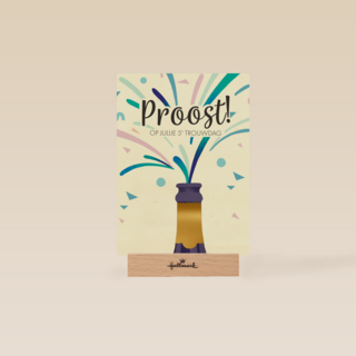 Proost op jullie 5e trouwdag