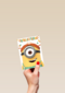 Despicable Me minion carl meisje gefeliciteerd