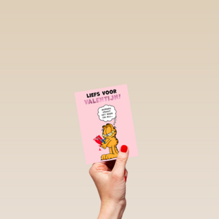 Garfield Liefs voor Valentijn