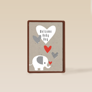 elephant welcome baby boy