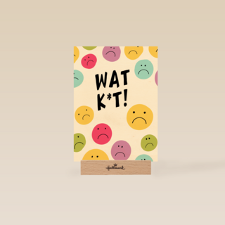Gezakt kaart smilies