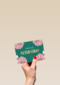 beterschap kaart groen met bloemen