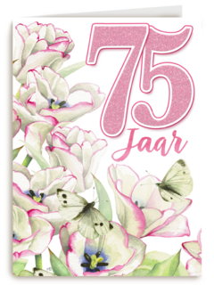75 jaar bloemen