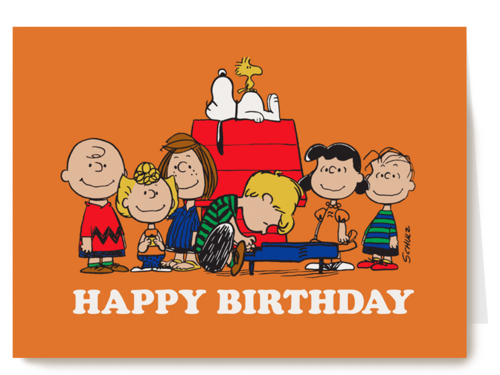 Peanuts Happy Birthday