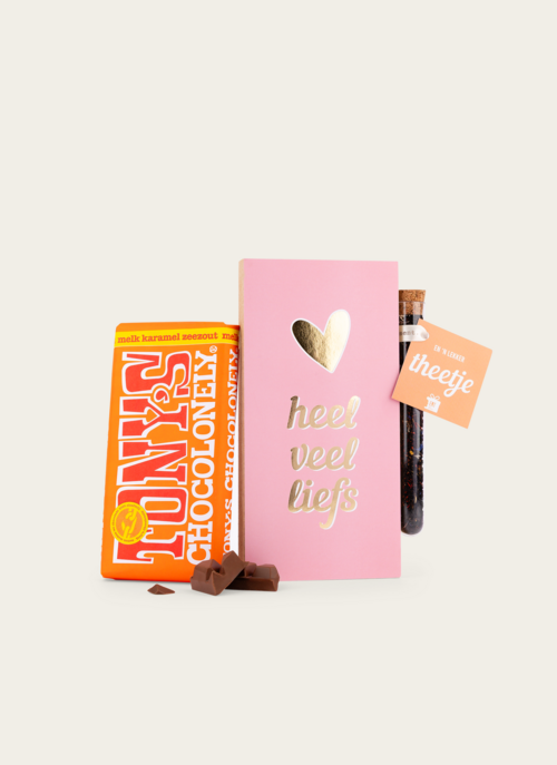 Tony Chocolonely Heel Veel Liefs Thee Cadeautje | Tony