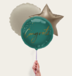 Ballonnentros Congrats Groen