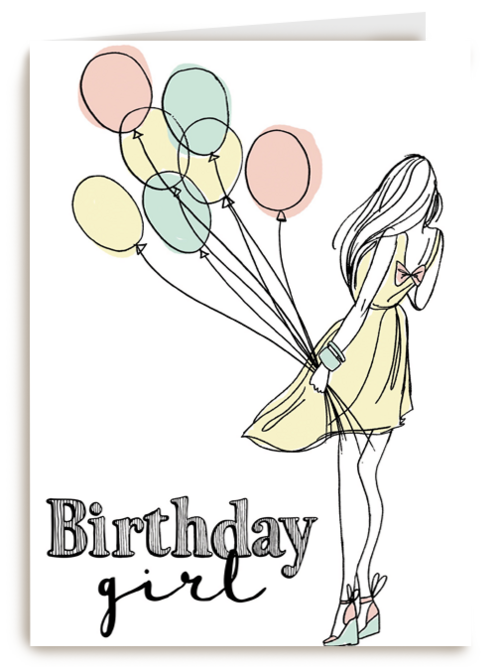 birthday girl ballonnen hip