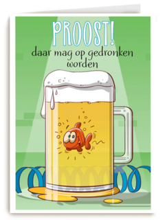 cartoon vis in bierpul