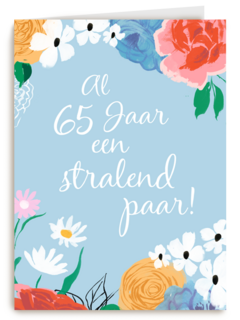 Al 65 jaar een stralend paar