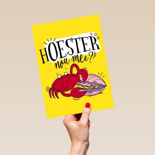 beterschapskaart hoester nou mee