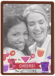 fotokaart cheers cocktails