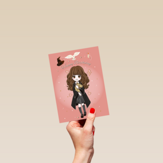 Harry Potter Happy Birthday Hermelien