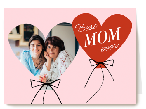 Best mom ever fotokaart