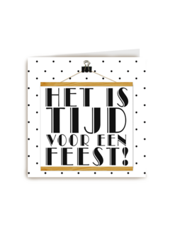 het is tijd voor een feest