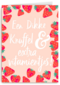 Beterschapskaart Een dikke knuffel en extra vitamientjes