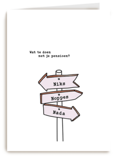 Pensioen wat ga je doen