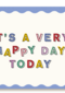 Its a very happy day today