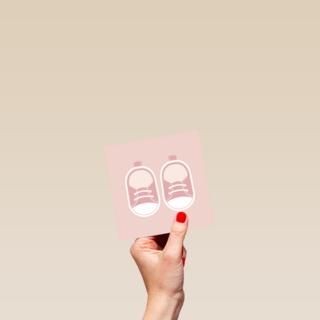 Geboorte dochter 2 schoentjes