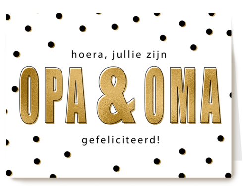 geboorte kleinzoon jullie zijn opa en oma gefeliciteerd
