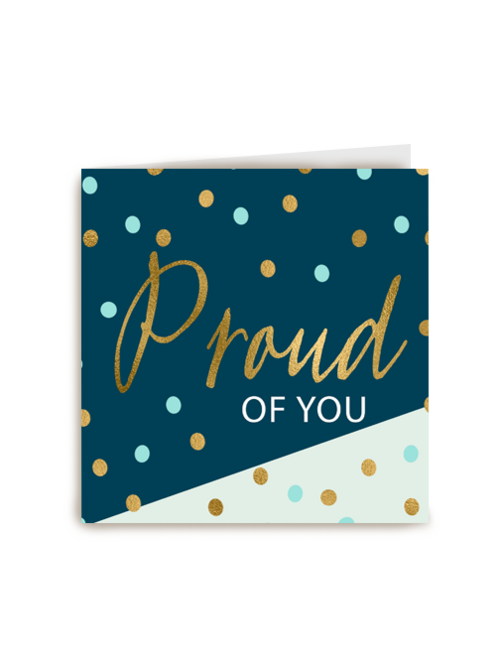 compliment kaart trots of you
