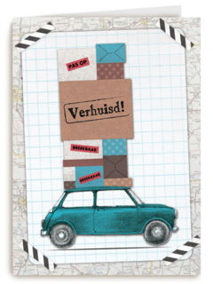 nieuwe woning verhuisd verhuisdozen